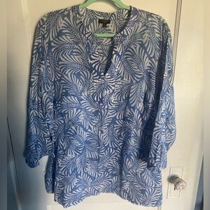 Sz 2x Talbots 100% Cotton Tunic